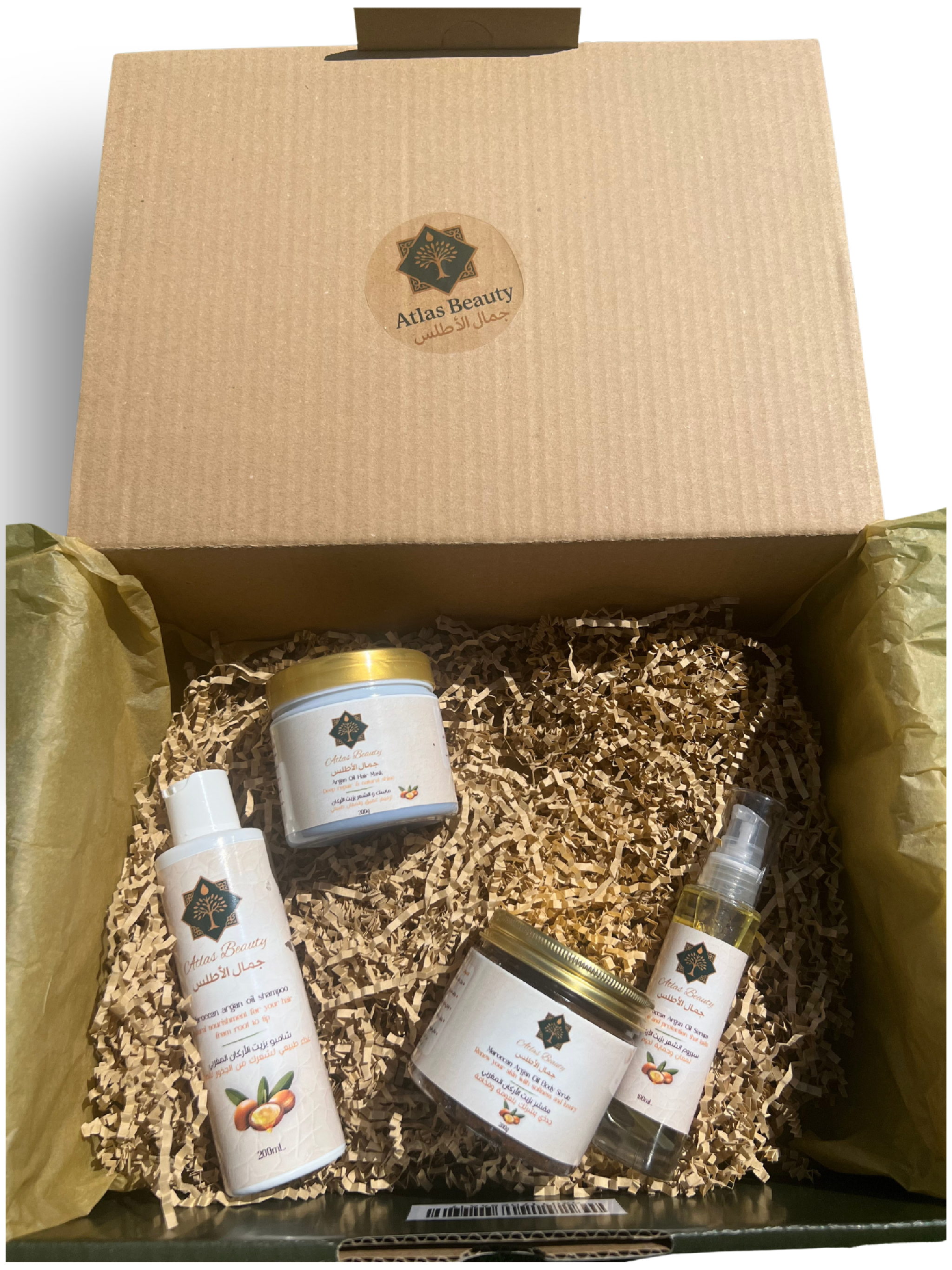 Argan oil hair and body pack